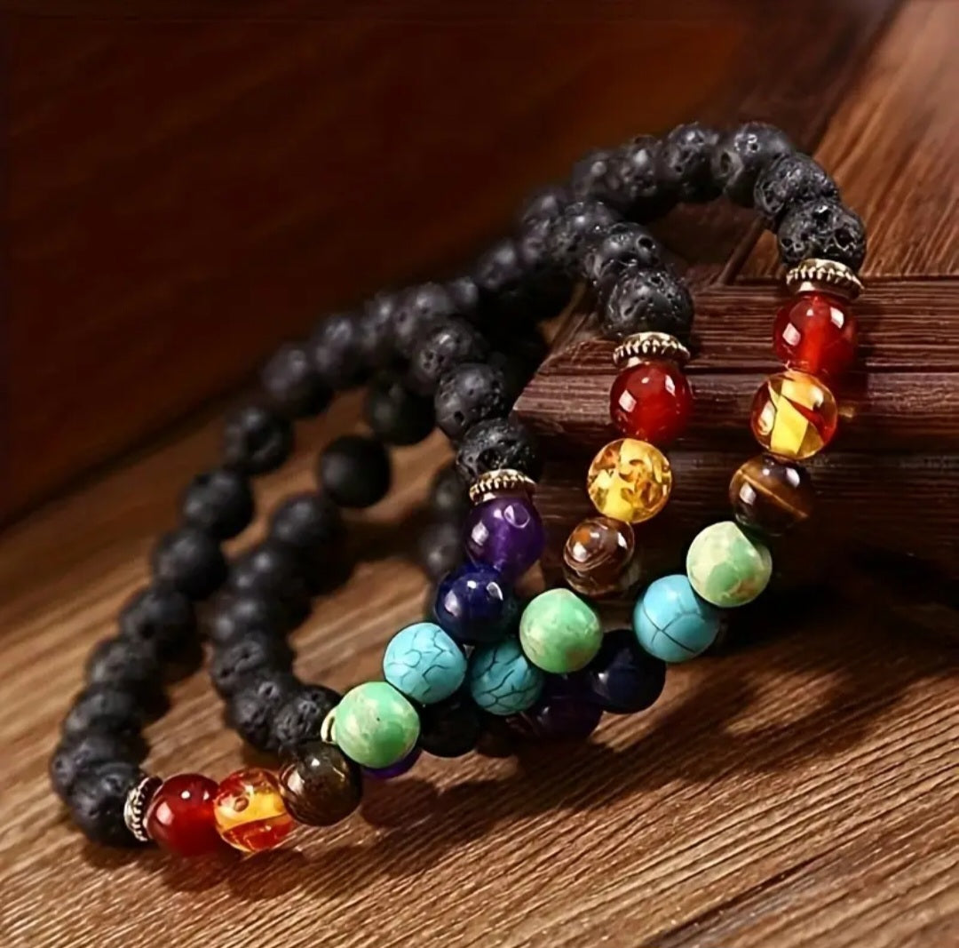 Chakra Gemstone Bracelet