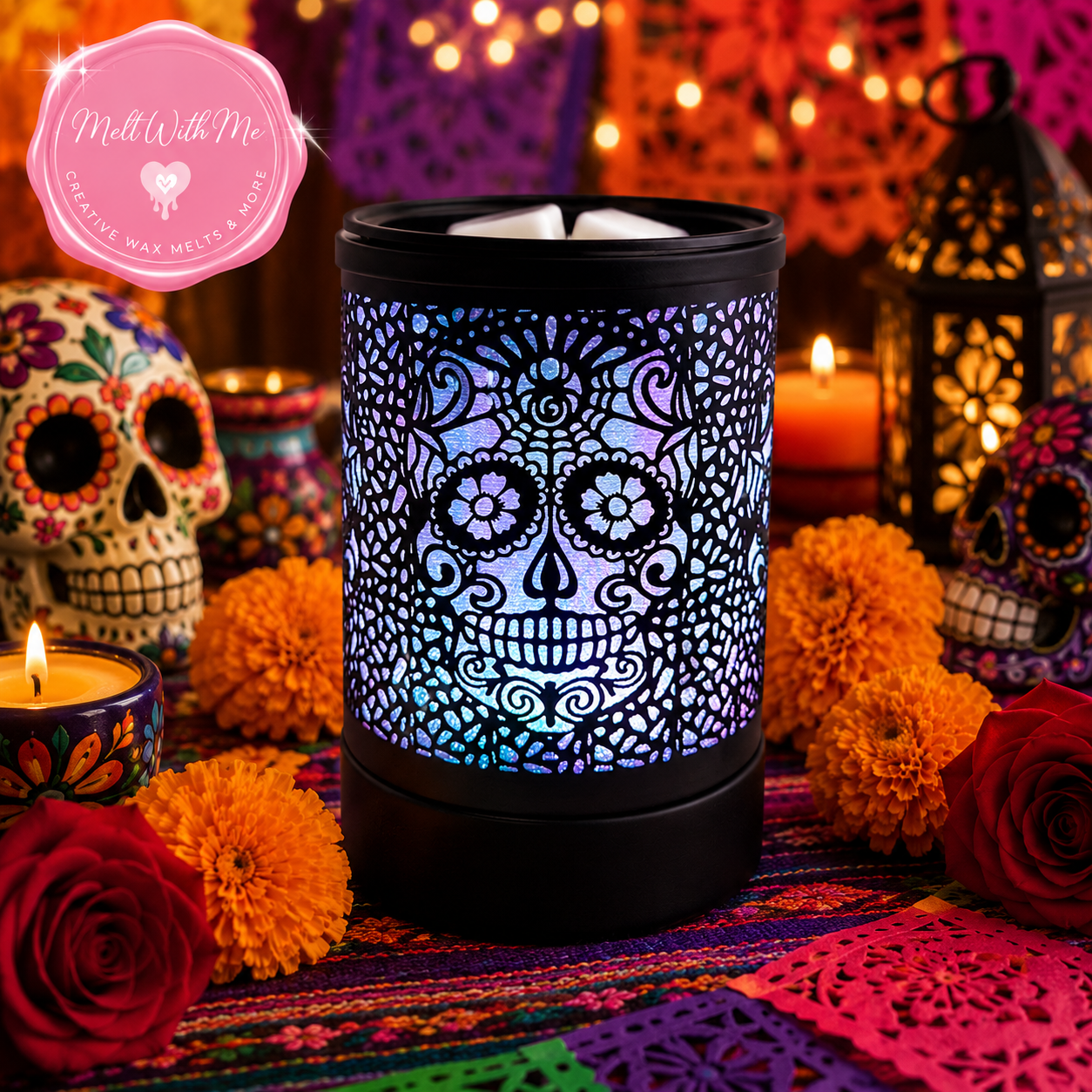 Black Lady Skull