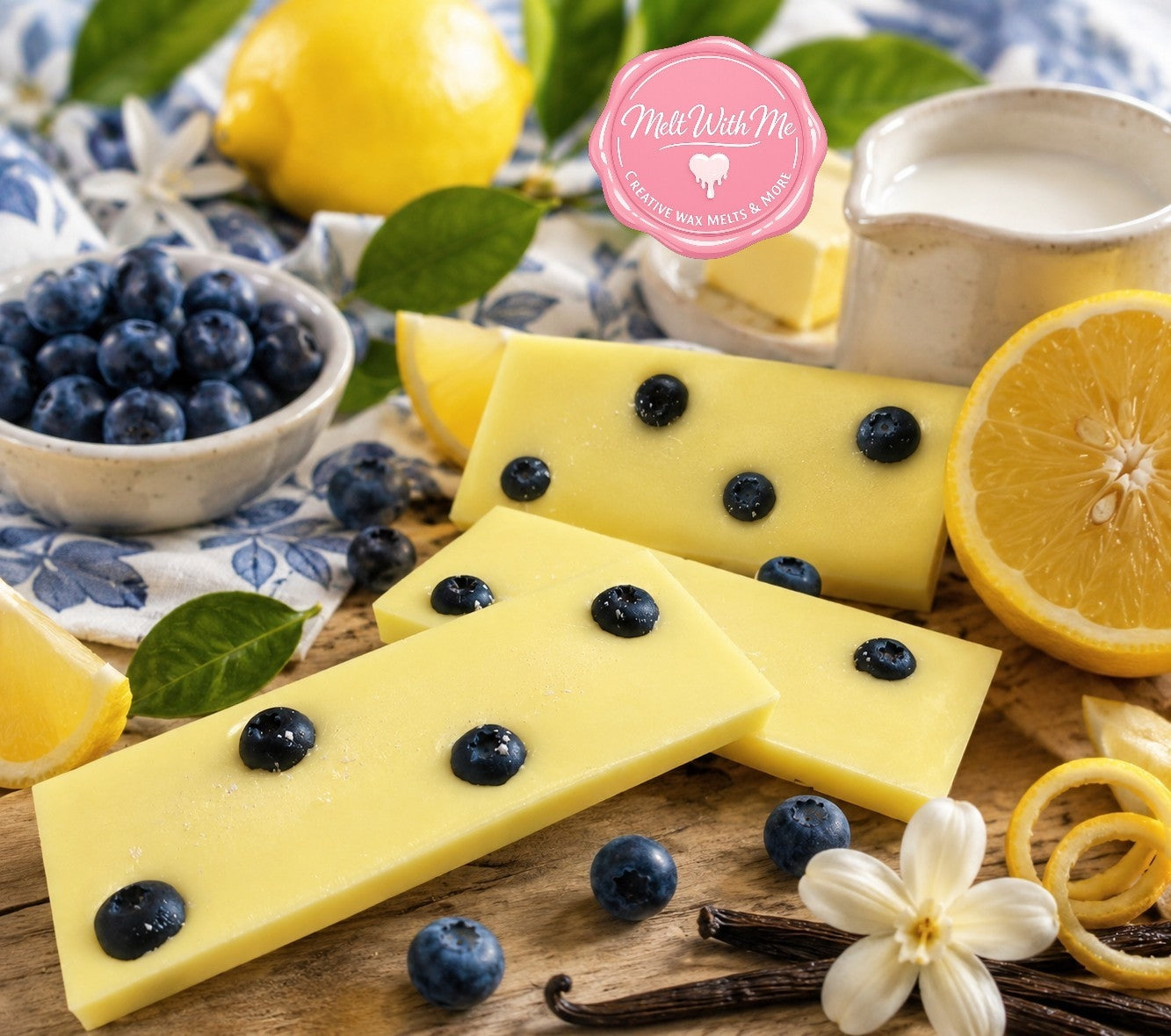 Lemon and Blueberries Wax Melts