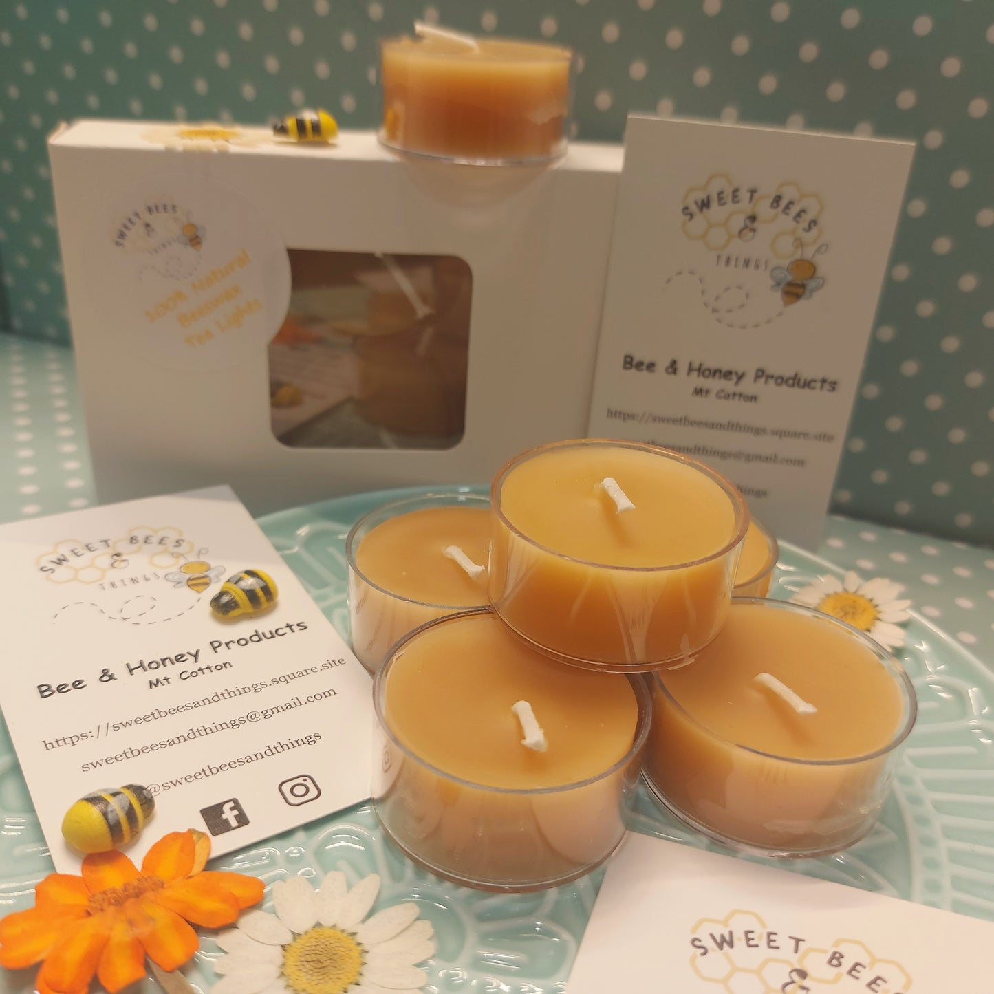 Beeswax Tealights