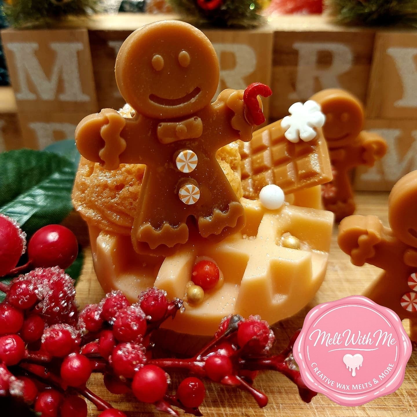 Gingerbread Man Wax Melt