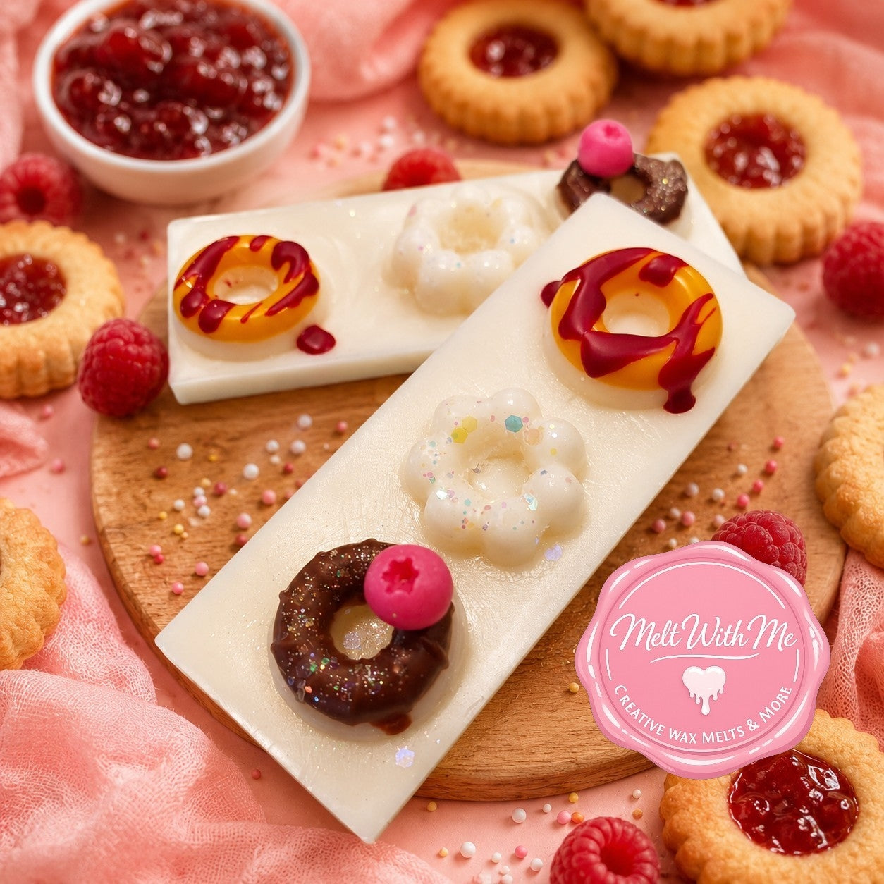 Jam doughnut Wax Melt