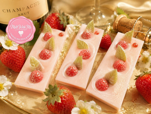 Champagne & Strawberries  Wax Bars