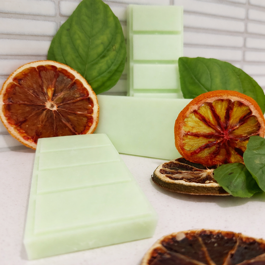 Melt With Me Luxury Soy Wax Melt- Lime, Basil and Mandarin Type