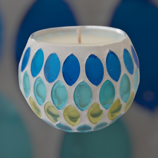 Mosaic-Seascape Fantasy Jar